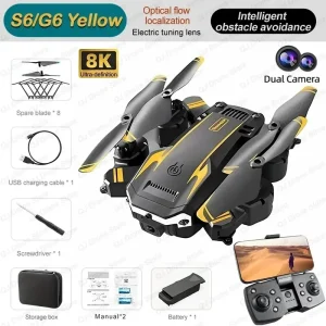 QJ S6/G6 GPS Drone 4K HD Camera Foldable