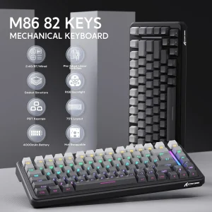 ATTACK SHARK M86 Wireless Gaming Keyboard
