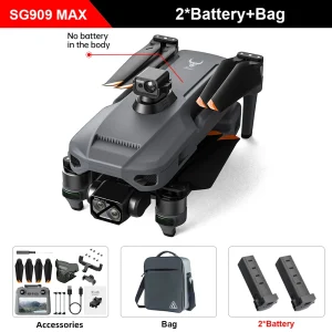 ZLL SG909 MAX GPS Drone 4K Camera 6KM Touch Screen