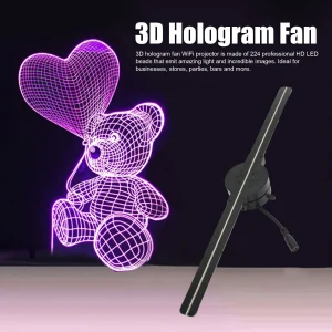WiFi 3D Hologram Fan Multiple Control