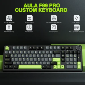 AULA F99pro Wireless Gaming Keyboard